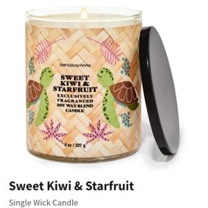 Bath & Body Works Sweet Kiwi & Starfruit Candle